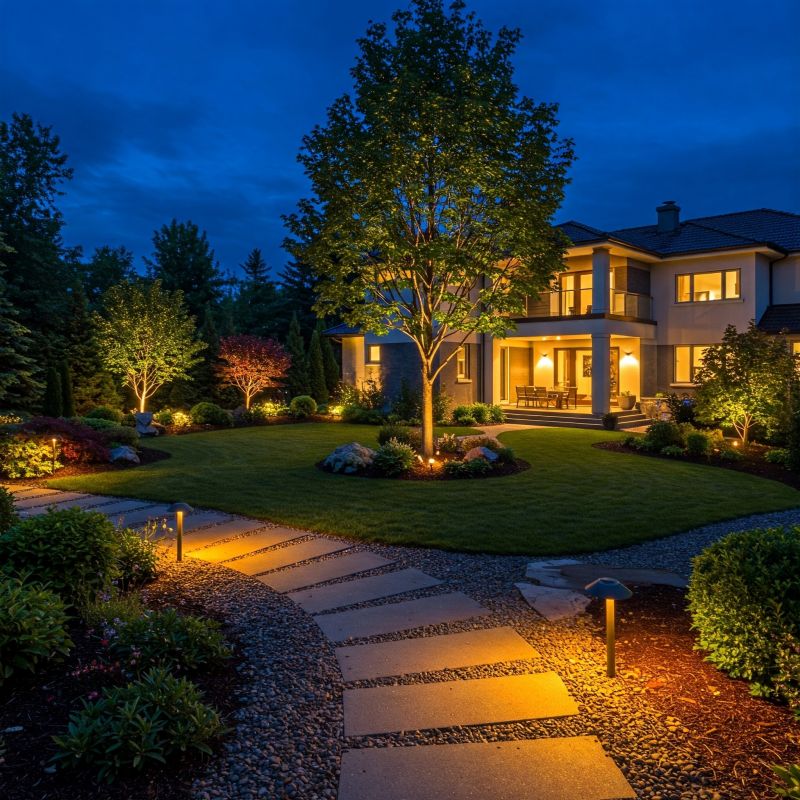 Local Landscape Lighting Installation in Payson, UT