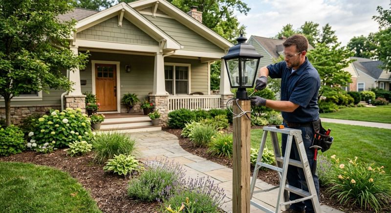 Patio Lights Installation in Olathe, KS