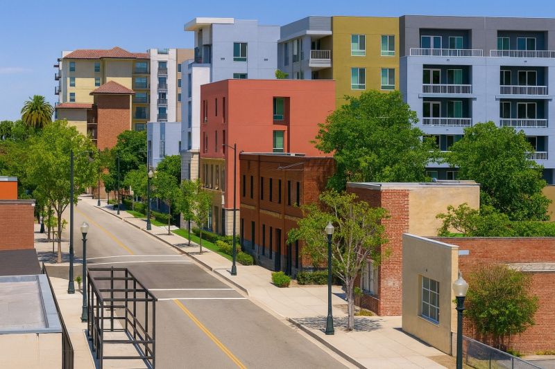 Local Sidewalk Lighting Installation in Downey, CA